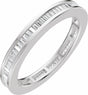 14K White Gold 1/2 CTW Natural Diamond Eternity Band