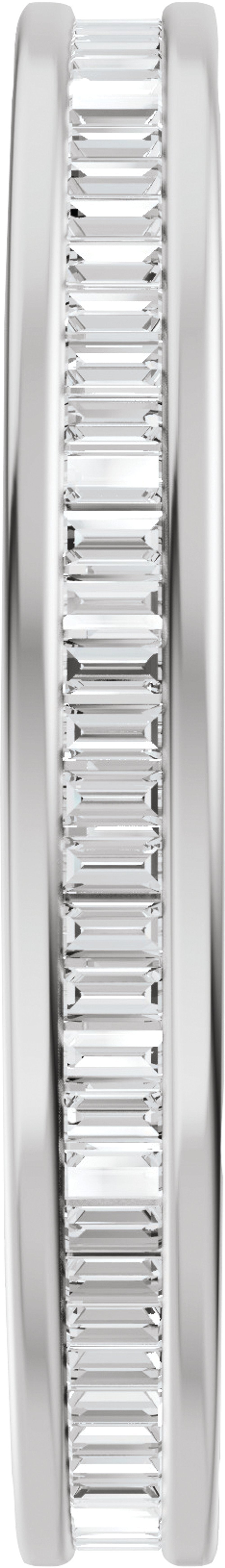 14K White Gold 1/2 CTW Natural Diamond Eternity Band