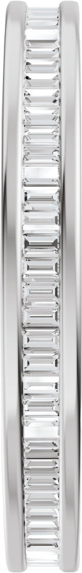 14K White Gold 1/2 CTW Natural Diamond Eternity Band