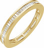 14K Yellow Gold 1/2 CTW Natural Diamond Eternity Band