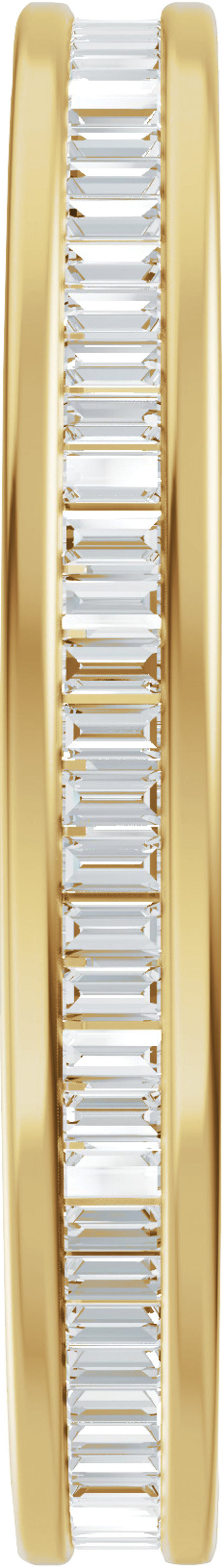 14K Yellow Gold 1/2 CTW Natural Diamond Eternity Band
