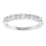 14K White Gold 1/3 CTW Lab-Grown Diamond Anniversary Band