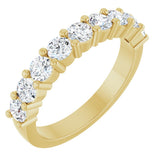 14K Yellow Gold 1 CTW Lab-Grown Diamond Anniversary Band