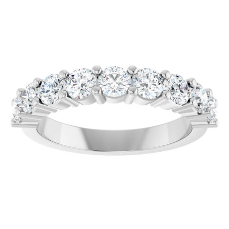 14K White Gold 1 1/4 CTW Lab-Grown Diamond Anniversary Band