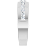 14K White Gold 5/8 CTW Lab-Grown Diamond Band