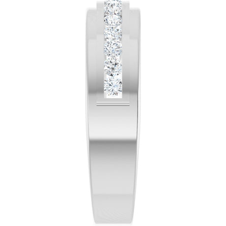 14K White Gold 5/8 CTW Lab-Grown Diamond Band