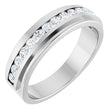 14K White Gold 5/8 CTW Lab-Grown Diamond Band