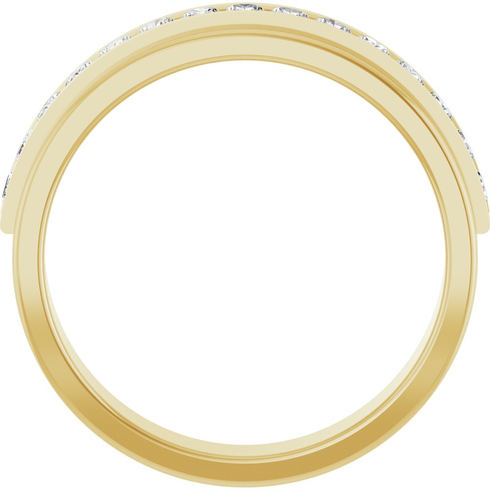 14K Yellow Gold 5/8 CTW Lab-Grown Diamond Band