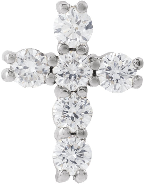 14K White Gold 1/4 CTW Lab-Grown Diamond Pendant