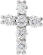 14K White Gold 1/4 CTW Lab-Grown Diamond Pendant