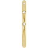 14K Yellow Gold .04 CTW Lab-Grown Diamond Anniversary Band