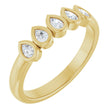 14K Yellow Gold 3/8 CTW Lab-Grown Diamond Anniversary Band