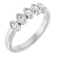 14K White Gold 3/8 CTW Lab-Grown Diamond Anniversary Band