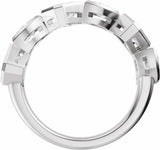 14K White Gold 1 3/4 CTW Lab-Grown Diamond Anniversary Band