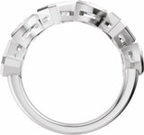 14K White Gold 1 3/4 CTW Lab-Grown Diamond Anniversary Band