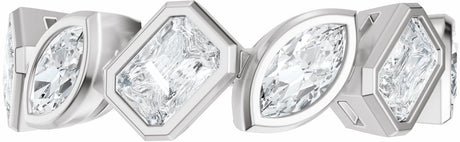 14K White Gold 1 3/4 CTW Lab-Grown Diamond Anniversary Band
