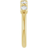 14K Yellow Gold 1/2 CTW Lab-Grown Diamond Anniversary Band