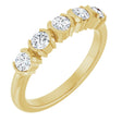 14K Yellow Gold 1/2 CTW Lab-Grown Diamond Anniversary Band