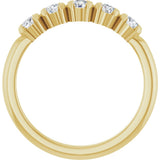 14K Yellow Gold 1/3 CTW Lab-Grown Diamond Anniversary Band