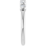 14K White Gold 1/3 CTW Lab-Grown Diamond Anniversary Band