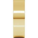 14K Yellow Gold 6 mm Lightweight Flat Band