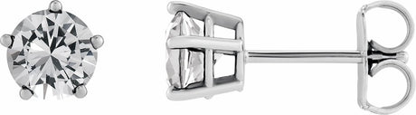14K White Gold 1 1/2 CTW Lab-Grown Diamond Stud Earrings