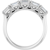 14K White Gold 1 1/4 CTW Natural Diamond Anniversary Band