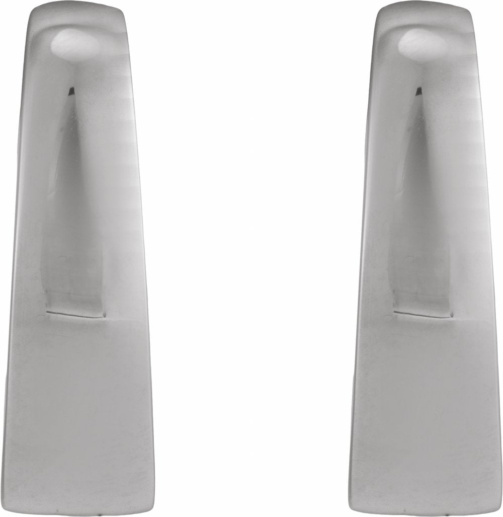 Sterling Silver Hinged  15 mm Hoop Earring