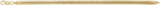 14K Yellow Gold-Filled 4.8 mm Oval Snake 7" Chain