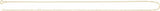 14K Yellow Gold-Filled 1.5 mm Flat 16-18" Cable Chain