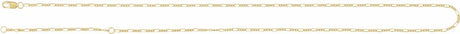 14K Yellow Gold-Filled 1.5 mm Figaro 16-18" Chain