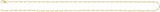14K Yellow Gold-Filled 1.5 mm Figaro 16-18" Chain