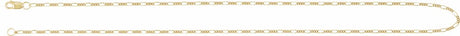 14K Yellow Gold-Filled 1.5 mm Figaro 18" Chain