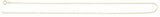 14K Yellow Gold-Filled 1.5 mm Flat 24" Cable Chain