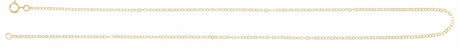 14K Yellow Gold-Filled 1.5 mm Flat 18" Cable Chain