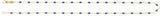 14K Yellow Gold-Filled 1.6 mm Blue Enamel Bead Paperclip-Style 20" Chain
