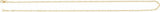 14K Yellow Gold-Filled 2.3 mm Dapped Cable 16-18" Chain