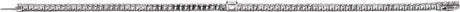 14K White Gold 3 CTW Lab-Grown Diamond Line 7" Bracelet