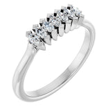 14K White Gold 1/4 CTW Lab-Grown Diamond Anniversary Band