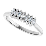 14K White Gold 1/4 CTW Lab-Grown Diamond Anniversary Band