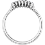 14K White Gold 1/4 CTW Lab-Grown Diamond Anniversary Band