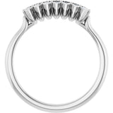 14K White Gold 1/3 CTW Lab-Grown Diamond Anniversary Band