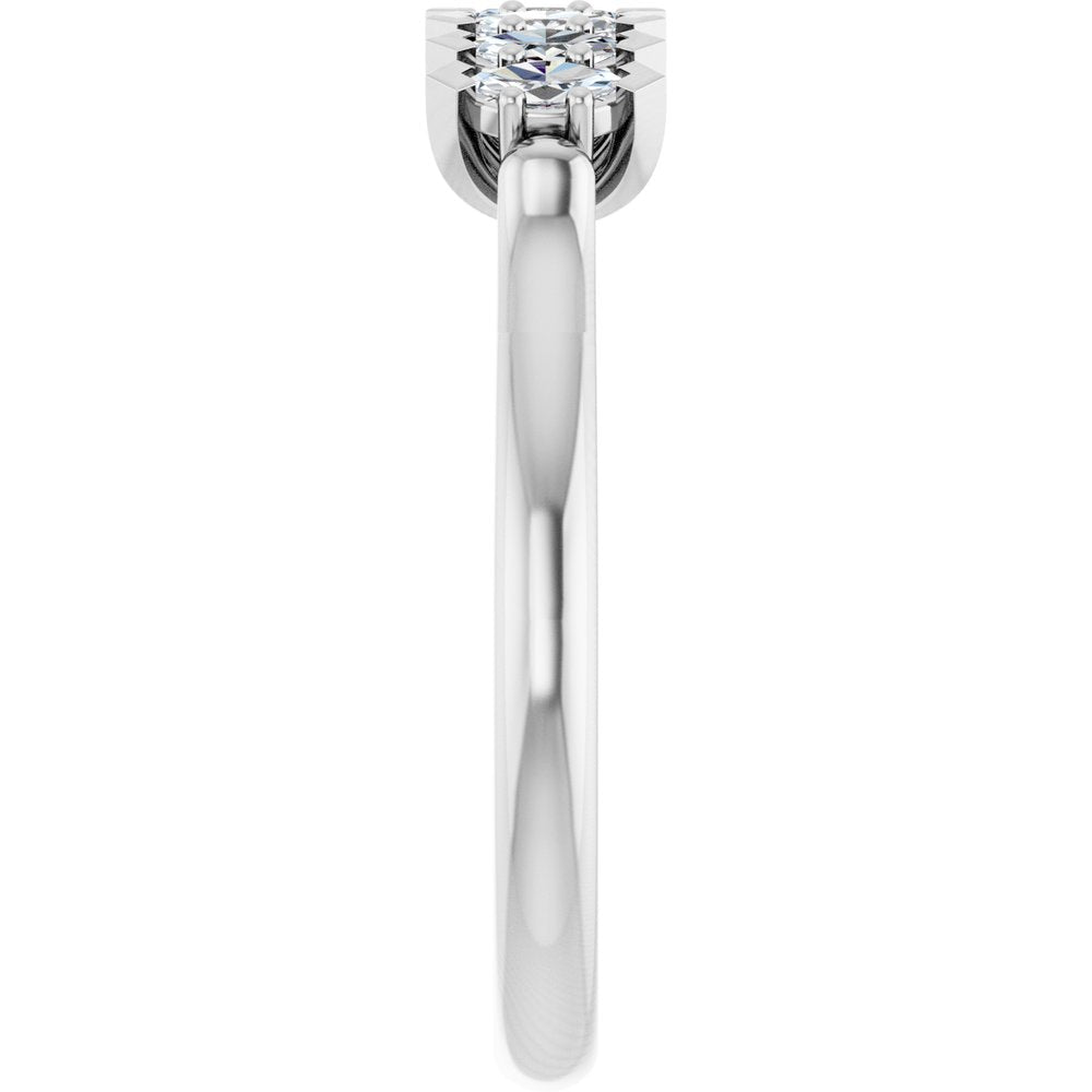 14K White Gold 1/3 CTW Lab-Grown Diamond Anniversary Band