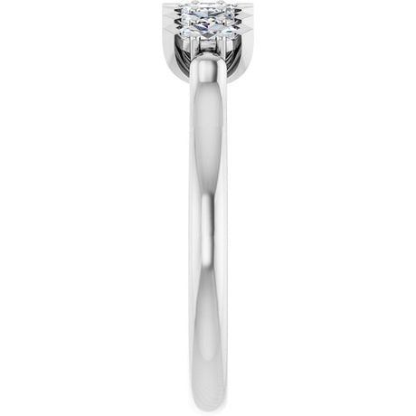 14K White Gold 1/3 CTW Lab-Grown Diamond Anniversary Band