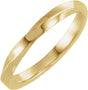 14K Yellow Gold Twisted Band Size 7