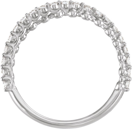 14K White Gold 1/4 CTW Lab-Grown Diamond Anniversary Band