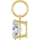 14K Yellow Gold 1 CT Lab-Grown Diamond Charm/Pendant