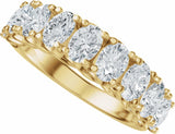 14K Yellow Gold 2 1/3 CTW Lab-Grown Diamond Anniversary Band