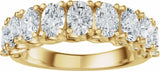 14K Yellow Gold 2 1/3 CTW Lab-Grown Diamond Anniversary Band