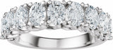 14K White Gold 2 1/3 CTW Lab-Grown Diamond Anniversary Band